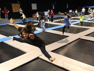 Airwalk trampoline arena