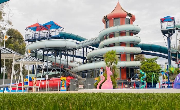 big splash waterpark canberra slides