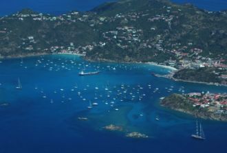 St Kitts aerial view