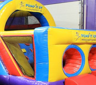 rancho cucamonga pump it up indoor play kids inflatables