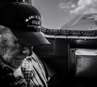 Grandad traveling
